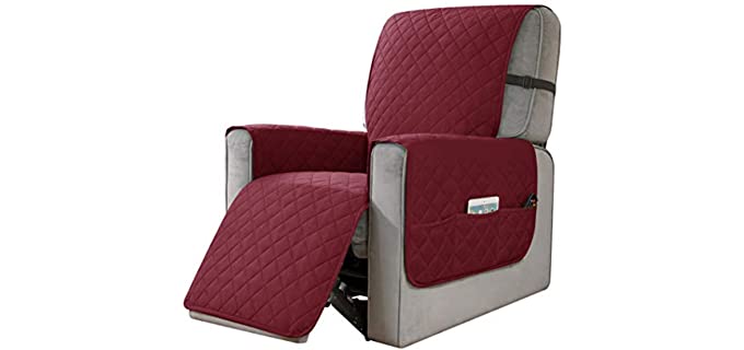 DyFun SlipCover - Recliner Covers with Pockets