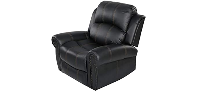 Christopher Knight Gavin - Extra Large Leather Recliner