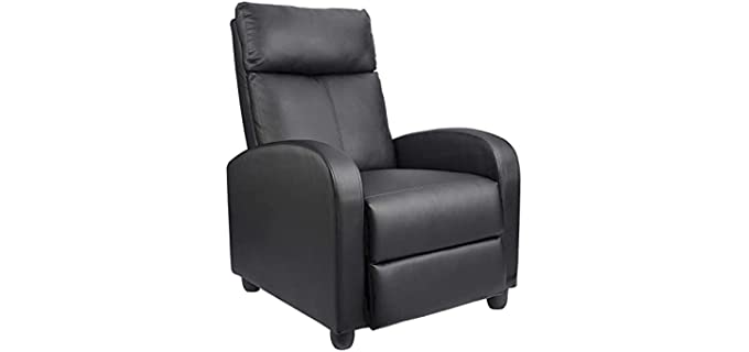 Homall Leather - Small Recliner Chair