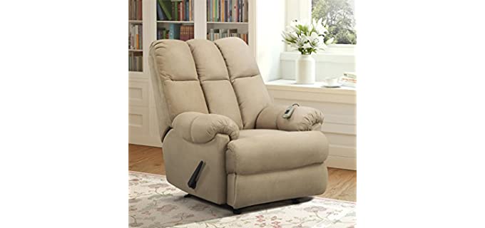 Dorel Living Dual Massage - Comfortable Recliner