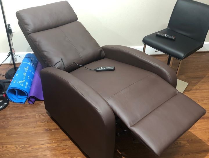 Confirming how flexible the narrow recliner chairs