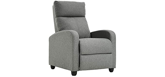 FDW Single - Small Sofa Bedroom Recliner