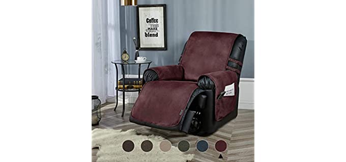 Stonecrest water resistant - Leather Recliner Cover