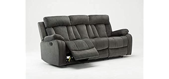 BlackJack Elton - Three-Seater Recliner Sofa