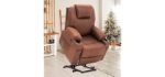 Esright Sofa - Power Lift Recliner for Backpain