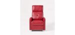 Great deal furniture Teyana - Small Leather Recliner