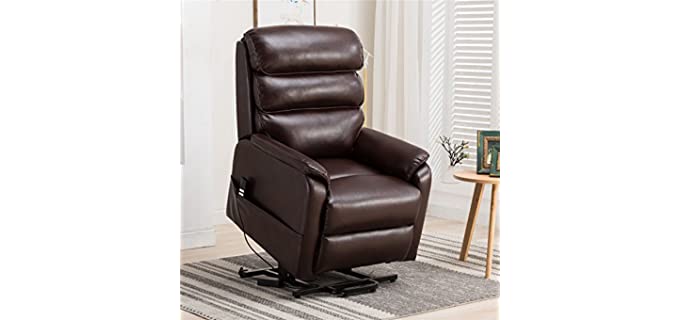 Irene House Okin - Smaller Leather Recliner