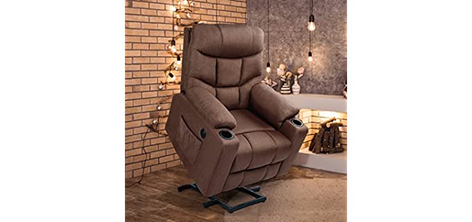 Esright Classic - Power Lift Recliner with Cup Holders