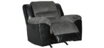 Ashley Signature Design Earhart - Oversized Two Tone Designer Recliner