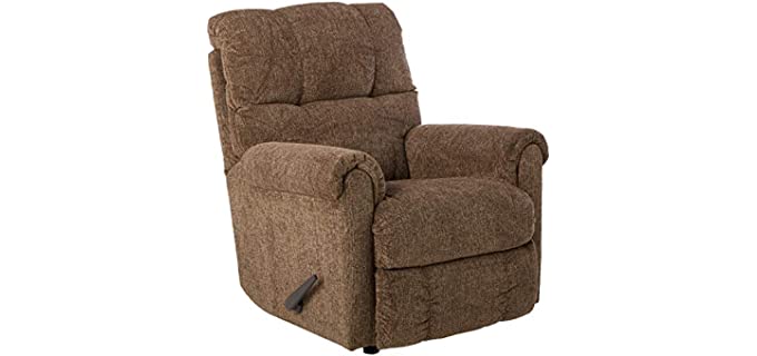 Lane Home Furnishings Chenille - Rocker Recliner for Small Spaces