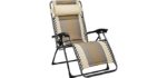 Amazon Basics Padded - Camping Recliner Chair