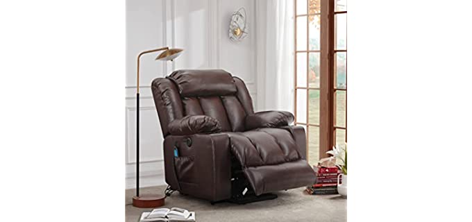 Leisland Large - Power Recliner for Seniors to Sleep In