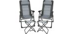 Rivallycool Set - Outdoor Recliner Chair with Ottoman