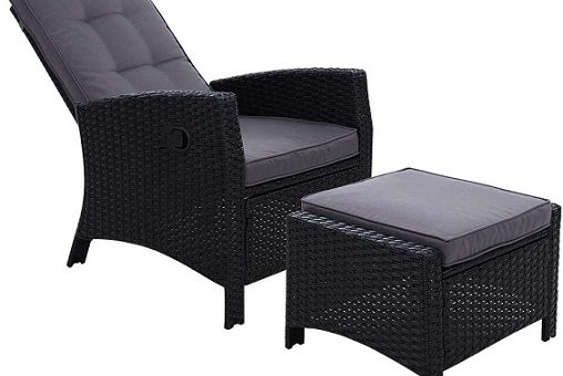 Recliner with Ottoman Outdoor