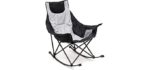 SunnyFeel Oversized - Foldable Outdoor Rocking Recliner
