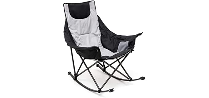 SunnyFeel Oversized - Foldable Outdoor Rocking Recliner