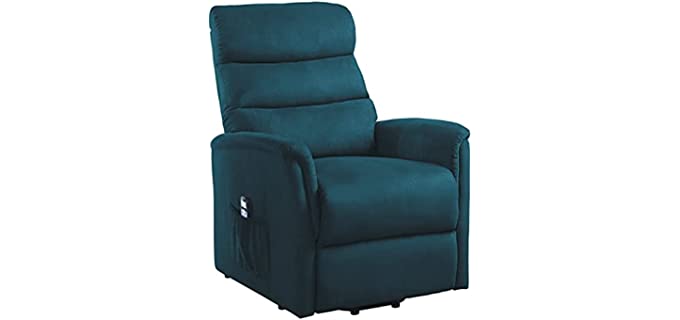 Homelegance Power Lift - Massage Modern Recliner for Small Spaces