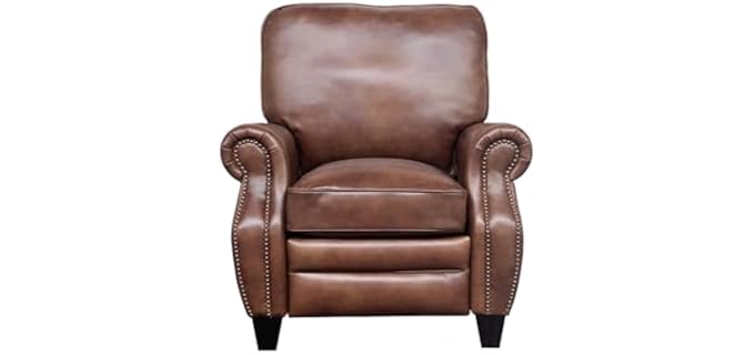 Barcalounger Wenlock-Tawny - Wood Frame Recliner