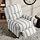 Blissabod Pushback Recliner Chair, Modern Wingback Recliner, Stripe Gray