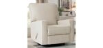 Harkawon Swivel Rocker Recliner Chair, Glider Rocker Recliner, Beige