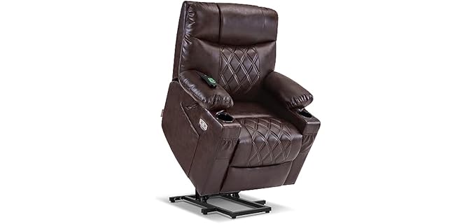 MCombo Small Power Lift Recliner Chair with Ajustable Power Headrest 7111