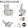 Trustyue Power Lift Recliner Chair with Heat and Massage, Lift Chairs for Standing Assistance,Small Lift Chair for Petite Elderly with Side Pocket Remote Control Fabric Beige