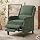 VKNOW Recliner Chair, Fabric Recliner with Adjustable Back, Green