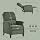 VKNOW Recliner Chair, Fabric Recliner with Adjustable Back, Green