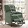 VKNOW Recliner Chair, Fabric Recliner with Adjustable Back, Green