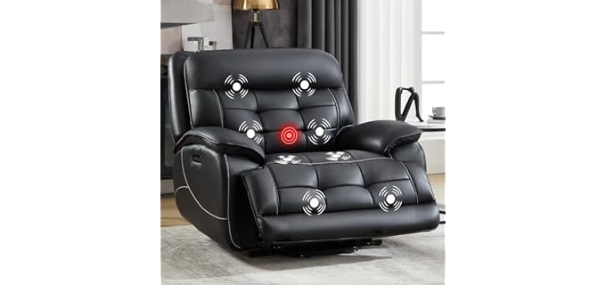 Canmov Power Lift - Dual Motor Power Lift Recliner With Heat and Massage Canmov Power Lift
