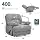 Euthymia Chenille Recliner