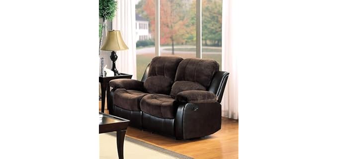 Homelegance Reclining Loveseat