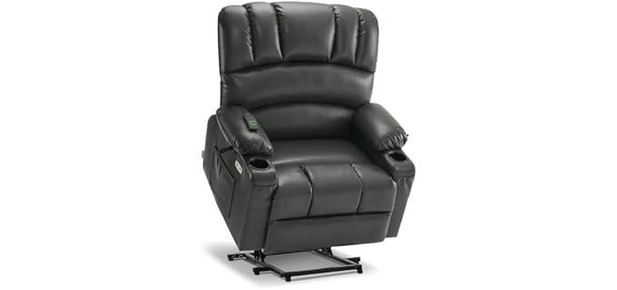 MCombo Power Lift - Oversized Power Lift Recliner With Heat and Massage MCombo Power Lift