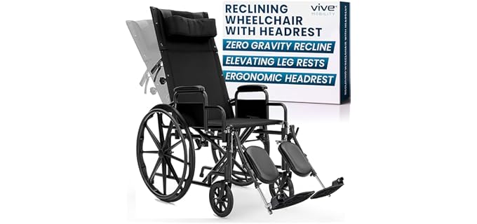 Vive Mobility Wheelchair Glider - Reclining Wheelchair Glider Vive Mobility Wheelchair Glider